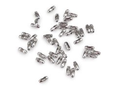 Spojka / koncovka na kuličkový řetízek z nerezové oceli 3x7 mm