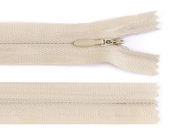 Zip skrytý nedělitelný 3 mm délka 60 cm