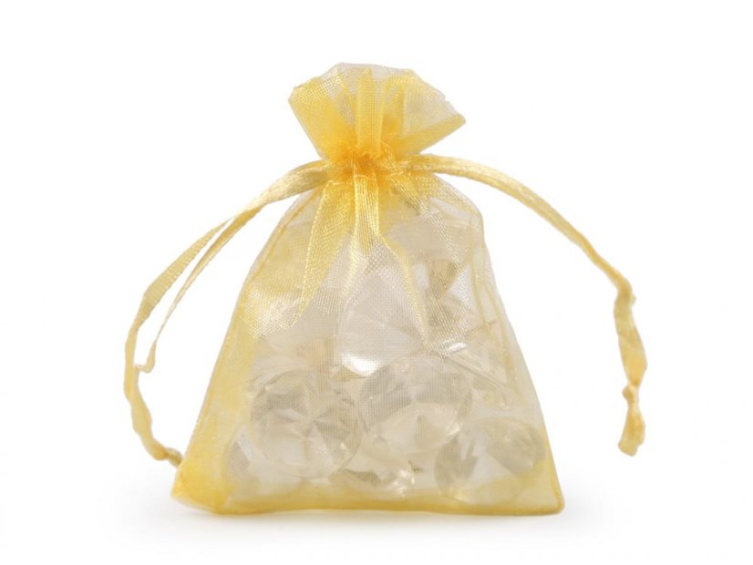 Dárkový pytlík 7x8,5 cm organza