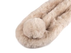 Kožešinová šála 15x75 cm