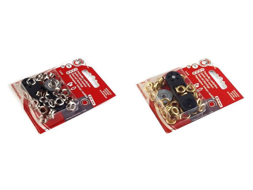 Průchodky s podložkou vnitřní Ø5,5 mm / vnější Ø10 mm