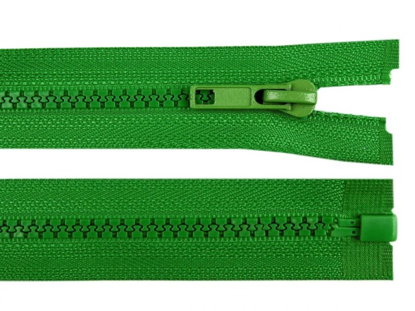 Kostěný zip šíře 5 mm délka 85 cm bundový