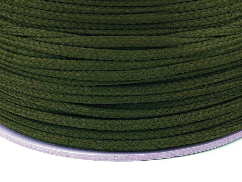 Oděvní šňůra PES Ø4 mm
