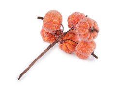 Umělé dýně v ledu, na drátku