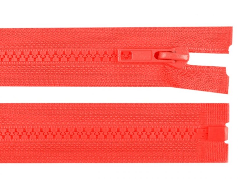 Kostěný zip šíře 5 mm délka 85 cm bundový