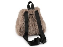 Kožešinový batoh 27x30 cm