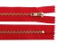 Kovový zip šíře 4 mm délka 18 cm kalhotový