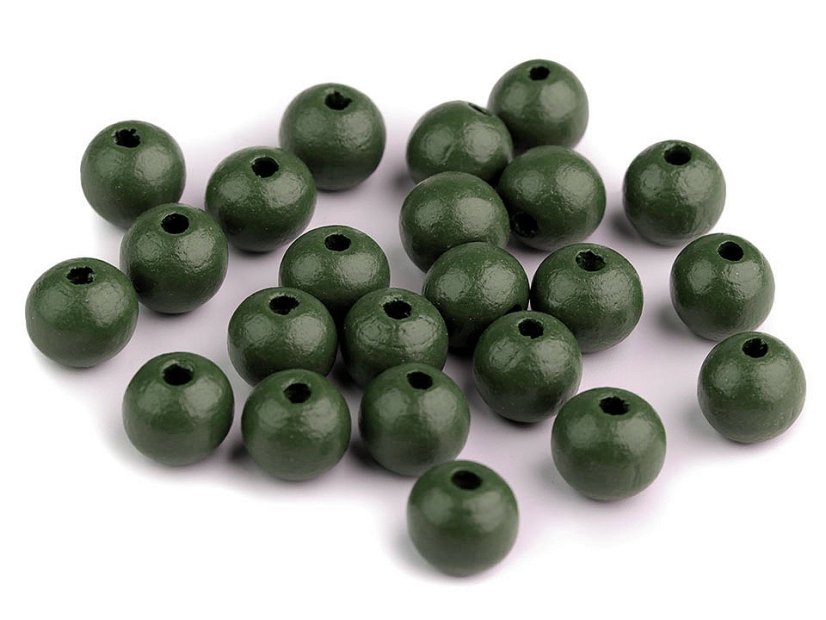 Dřevěné korálky Ø10 mm