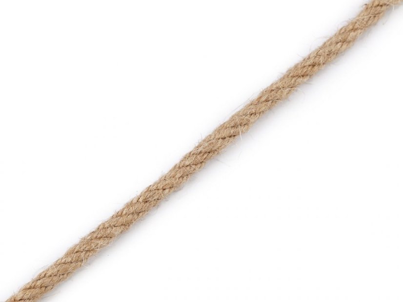 Jutová šňůra kroucená Ø5 mm