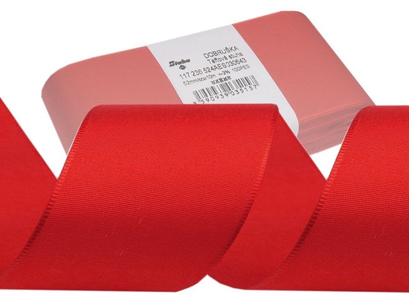 Stuha taftová šíře 52 mm