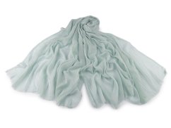 Letní šátek / šála / pléd jednobarevný 90x175 cm