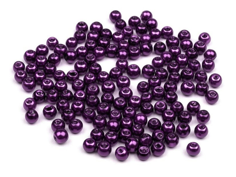 Skleněné voskové perly Ø4 mm