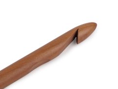 Háček na háčkování dřevěný vel. 15