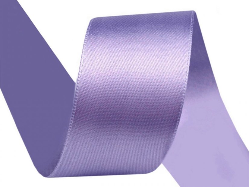 Atlasová stuha oboulící šíře 40 mm