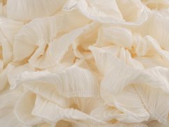 Volánek 3D řasený, krešovaný šíře 40 mm