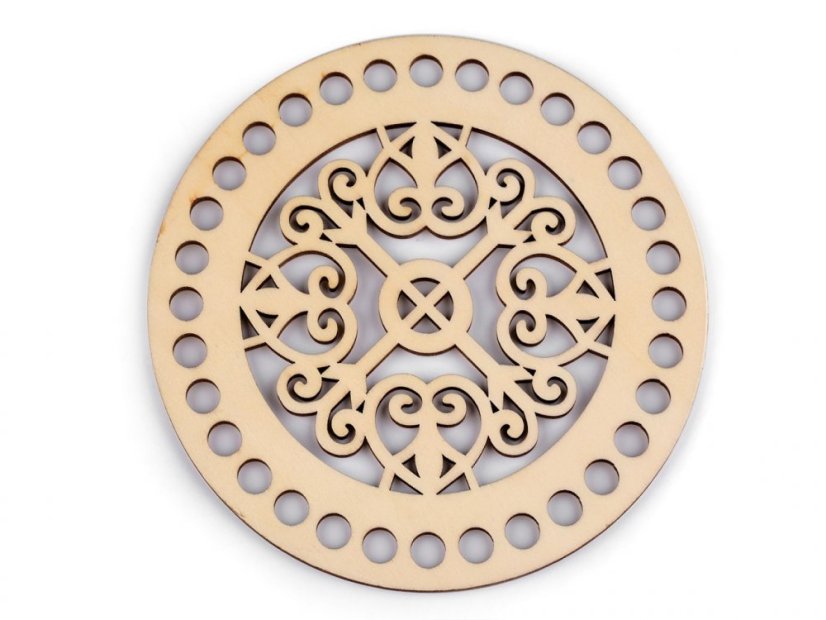 Víko na pletení / háčkování mandala Ø15 cm