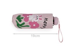 Dívčí mini skládací deštník květy