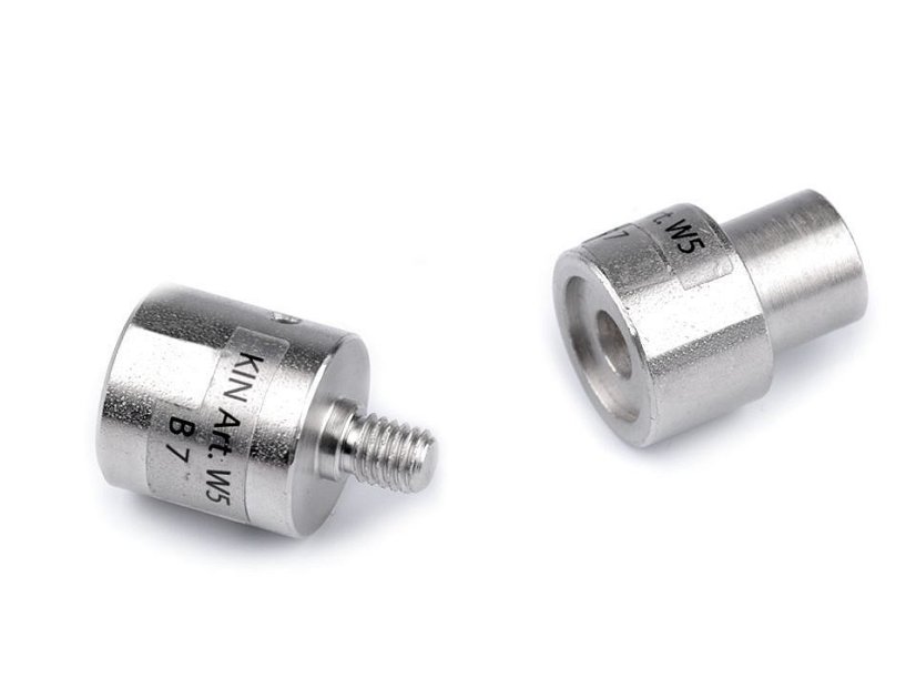 Piston k nýtování průchodek vnitřní Ø5,5 a 7 mm
