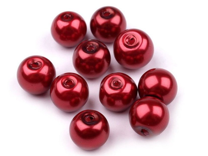 Skleněné voskové perly Ø8 mm