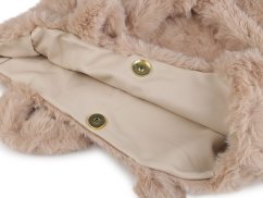 Kožešinová kabelka 36x37 cm