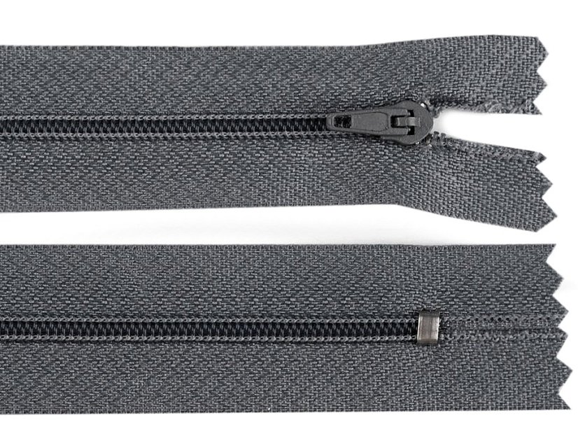 Spirálový zip šíře 3 mm délka 35 cm pinlock