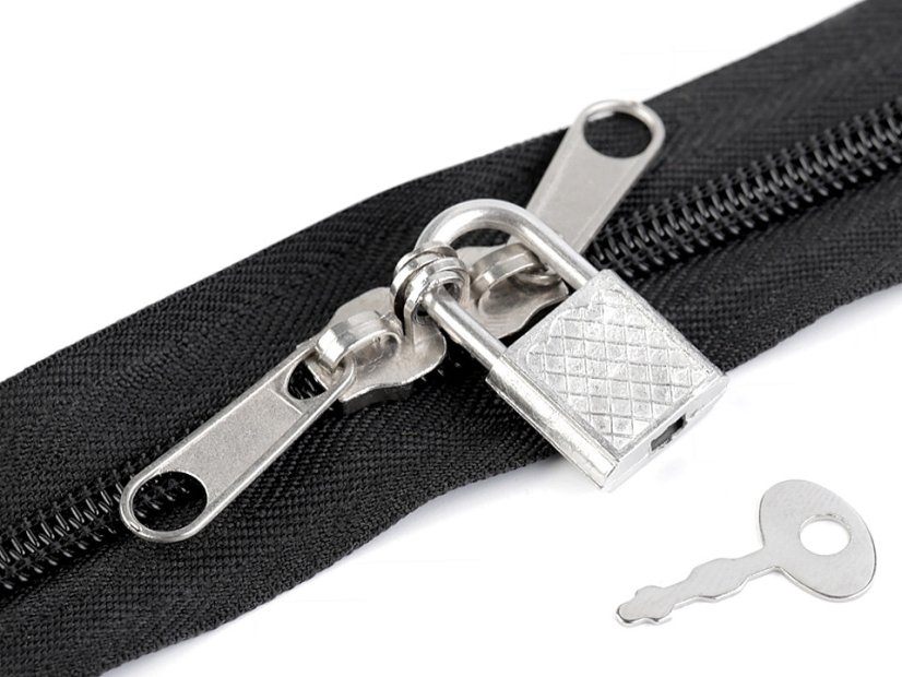 Zip spirálový šíře 5 mm metráž