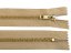 Kovový zip šíře 4 mm délka 18 cm kalhotový