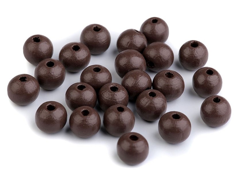 Dřevěné korálky Ø10 mm