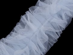Našívací / všívací tylový volán k výrobě Tutu sukní šíře 11 cm