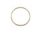 Kovový kruh na lapač snů / k dekorování Ø8 cm