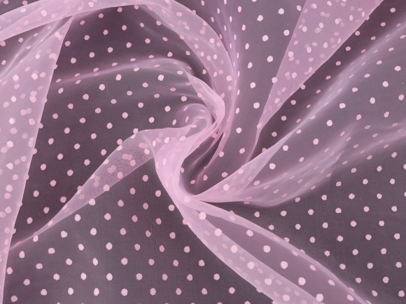 Organza s puntíky