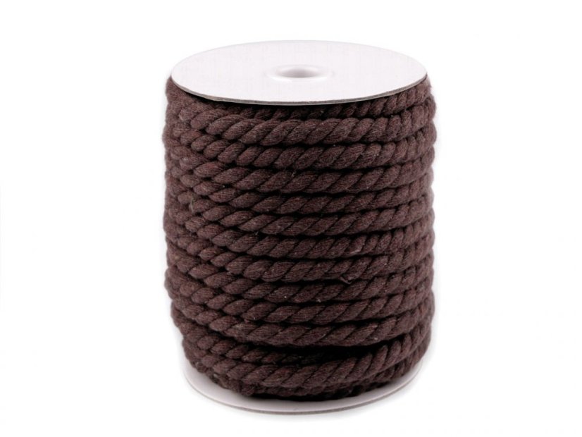 Bavlněná šňůra kroucená Ø8 mm