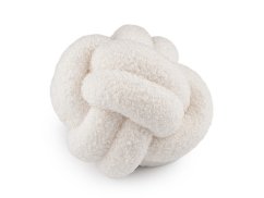 Dekorační polštář uzel buklé Ø20 cm