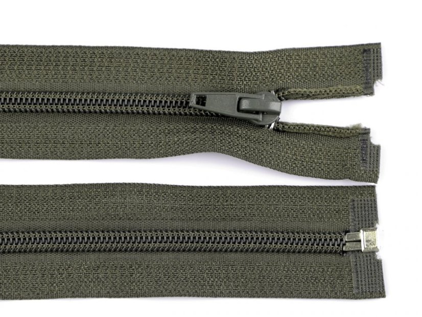 Spirálový zip šíře 5 mm délka 30 cm bundový POL