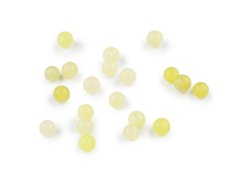 Jadeit syntetický, minerální korálky Ø4; 5 mm