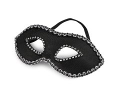 Karnevalová maska - škraboška s kamínky
