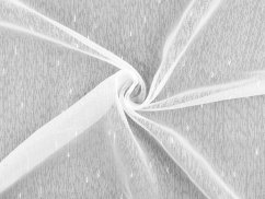 Záclona / voál strukturovaný s olůvkem šíře 300 cm