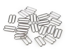 Posunovač na prádlo / motýlka šíře 15 mm kovový