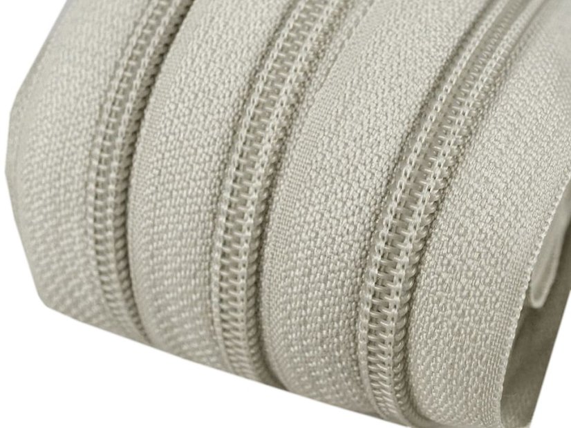 Zip spirálový 5 mm metráž pro jezdce typu POL