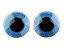 Oči velké s glitry s pojistkou Ø40 mm