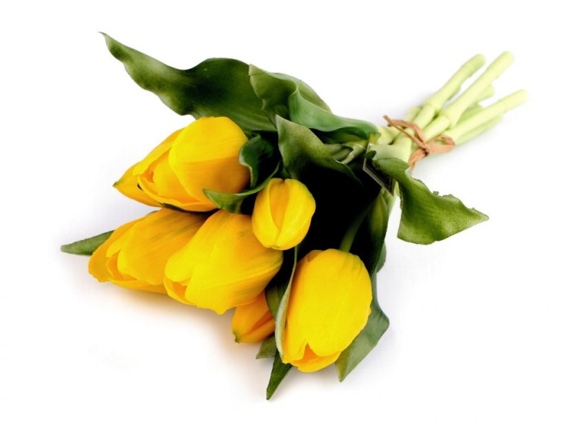 Umělá kytice tulipán