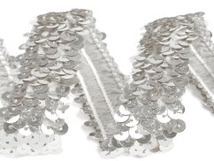Flitrový prýmek šíře 20-30 mm elastický