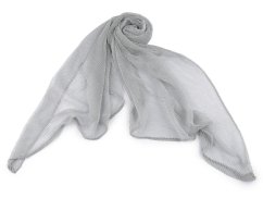 Společenská šála přes ramena s lurexem 60x160 cm