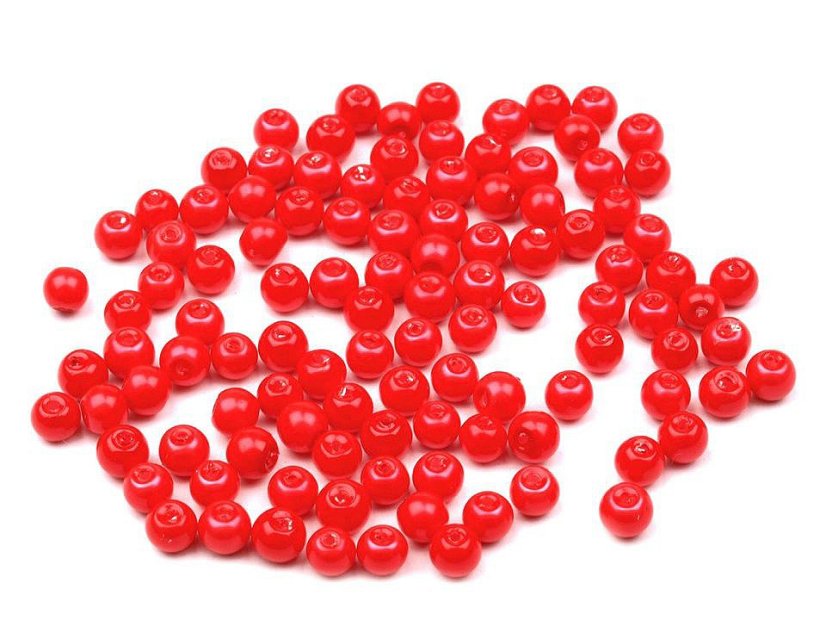 Skleněné voskové perly Ø4 mm