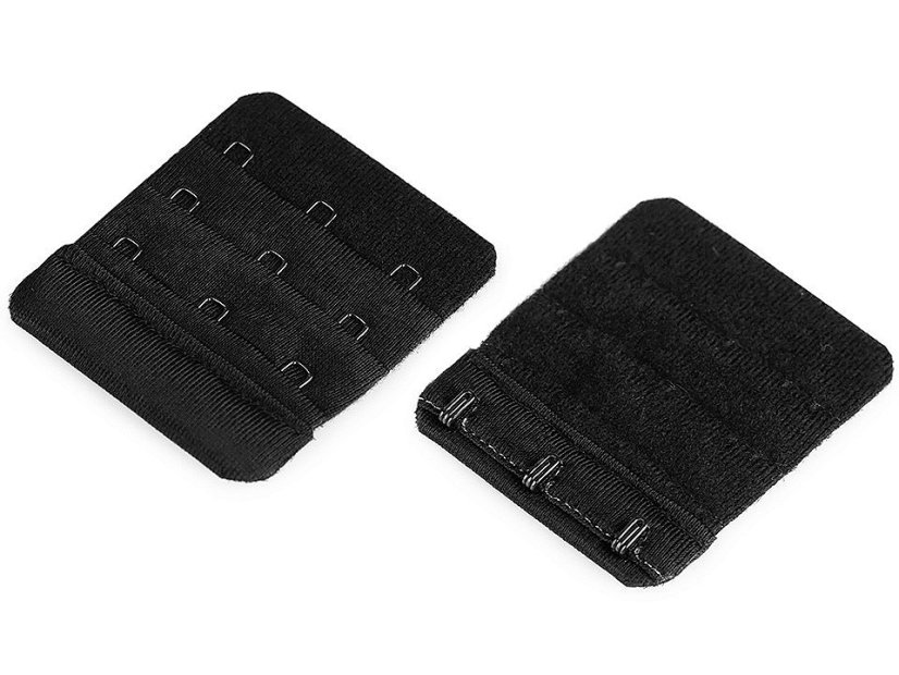 Prodloužení obvodu podprsenky bez pruženky šíře 50 mm trojřadé