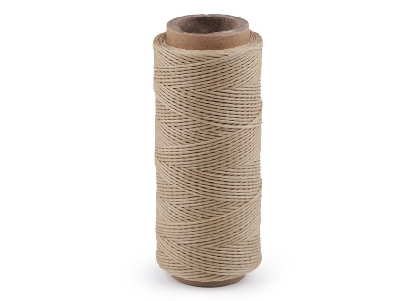 Voskované polyesterové nitě šíře 1 mm