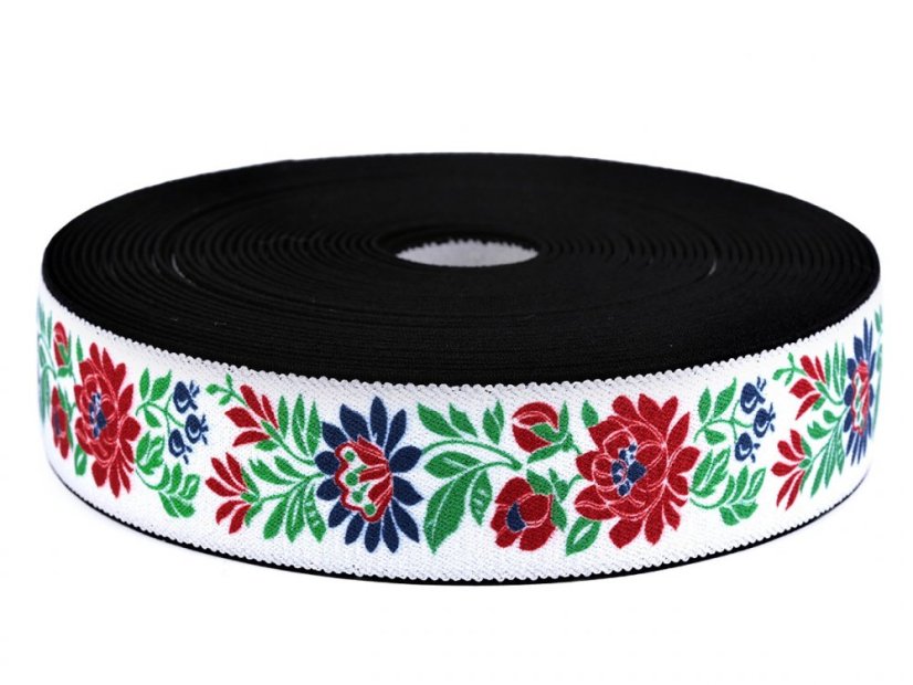 Pruženka folklor šíře 40 mm