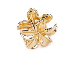 Kovový skřipec do vlasů květ