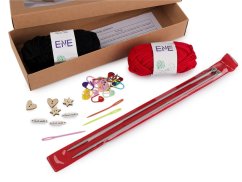 Pletací sada s návodem pro začátečníky