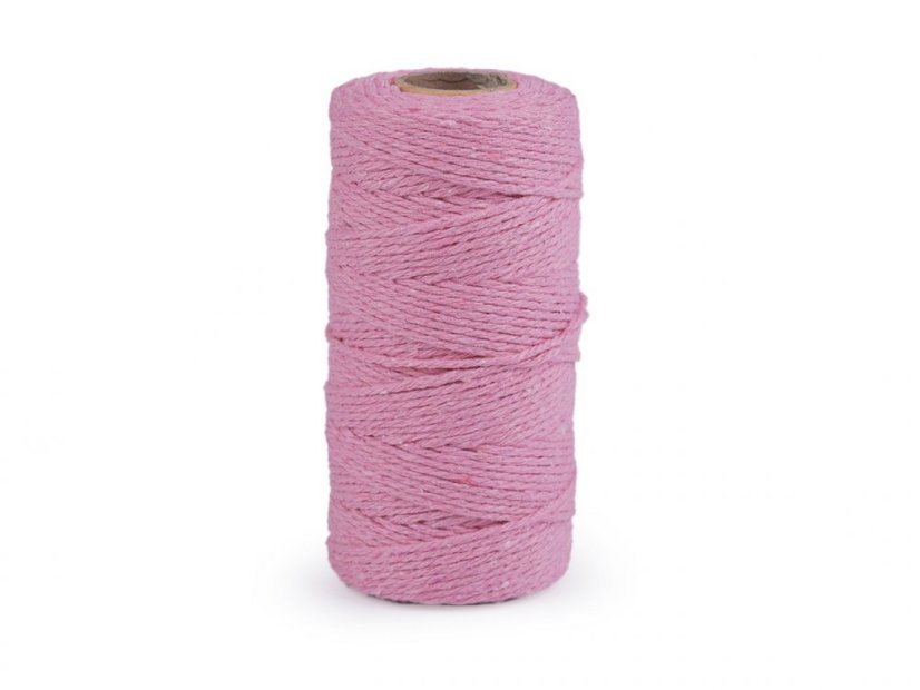 Bavlněná příze macrame / háčkovací